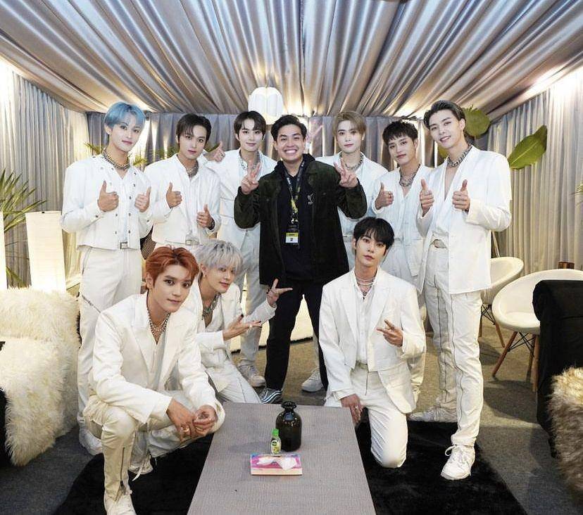 potret Jerome dan member nct (instagram.com/jeromepolin)