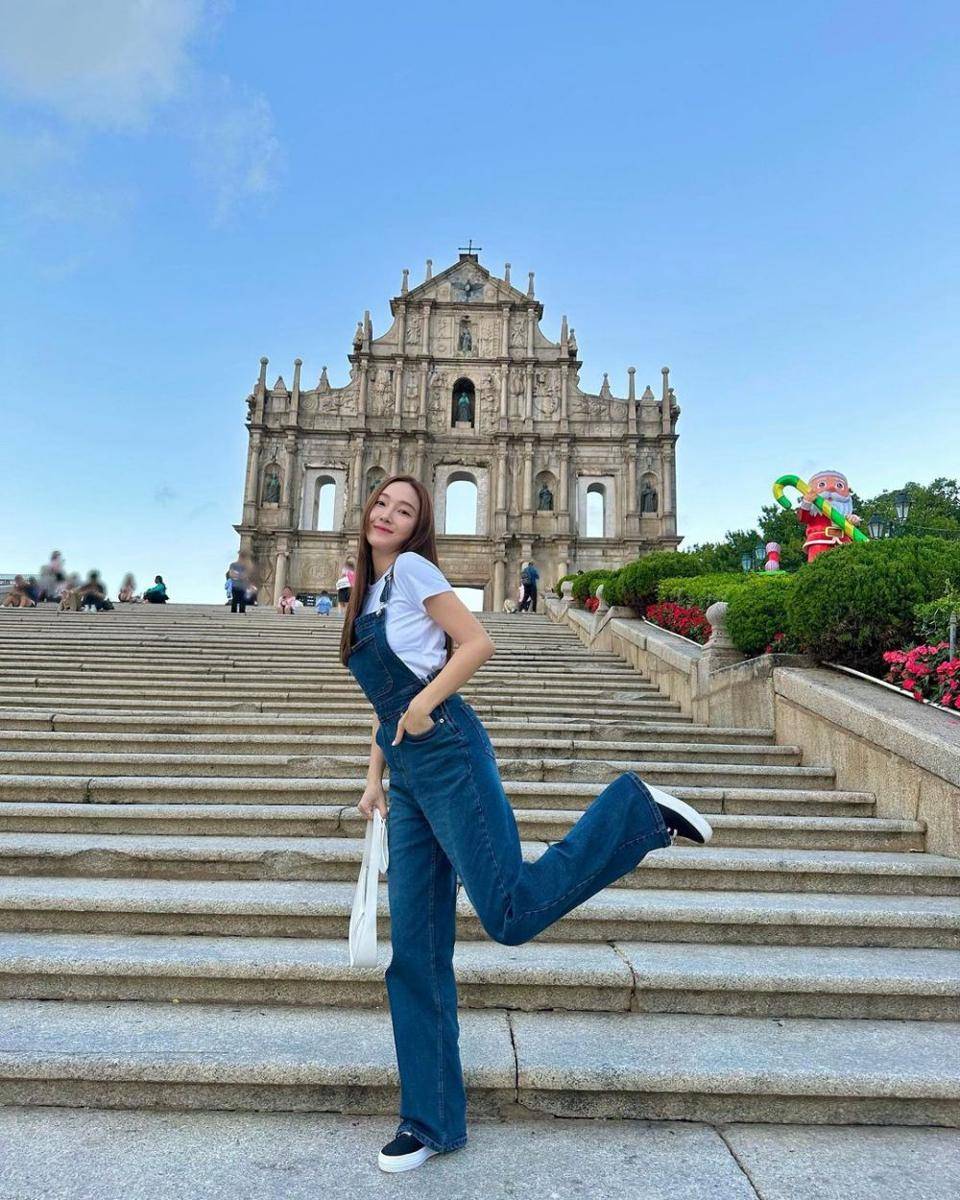 Momen Jessica Jung di Makau (instagram.com/jessica.syj)