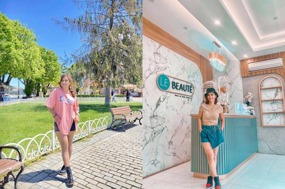 kolase potret mix and match outfit simpel ala Catherine Elshad (instagram.com/catherine_elshad)