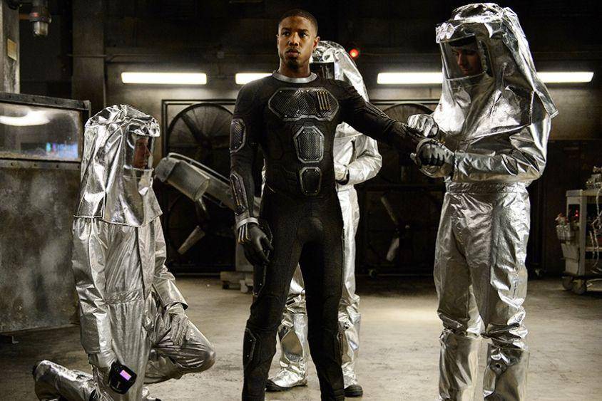 Michael B. Jordan dalam film Fantastic Four (dok. 20th Century Studios/Fantastic Four)