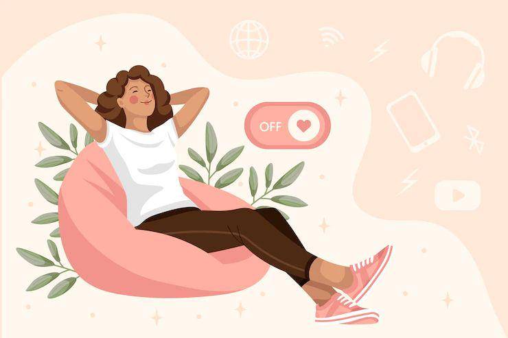 ilustrasi mencintai diri sendiri (freepik.com/pikisuperstar)