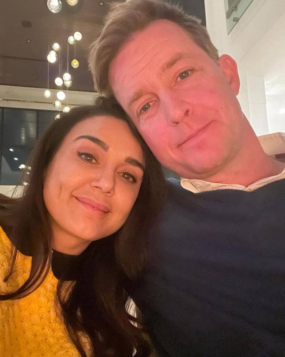 Preity Zinta dan suami (instagram.com/realpz)