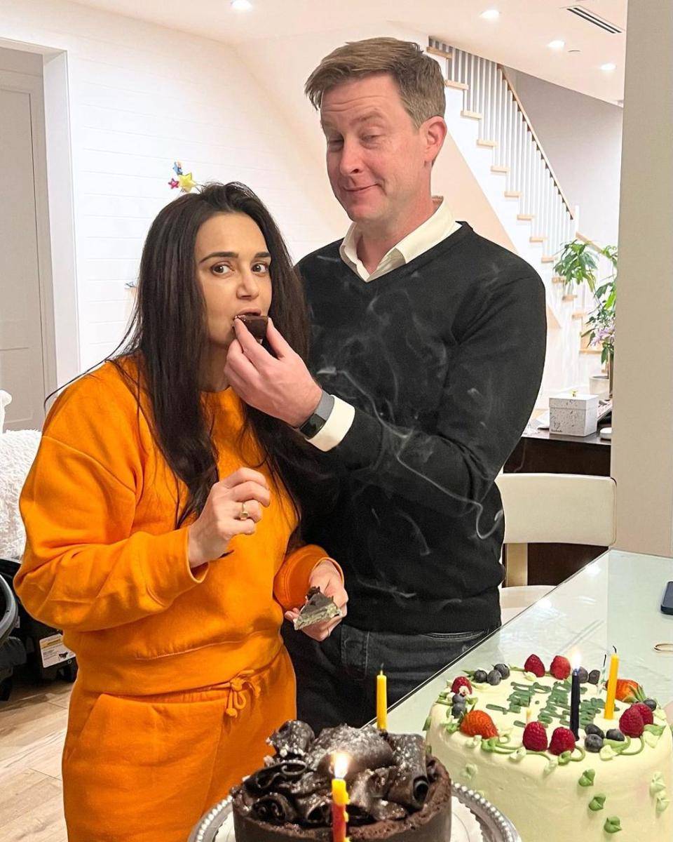 Preity Zinta dan suami (instagram.com/realpz)