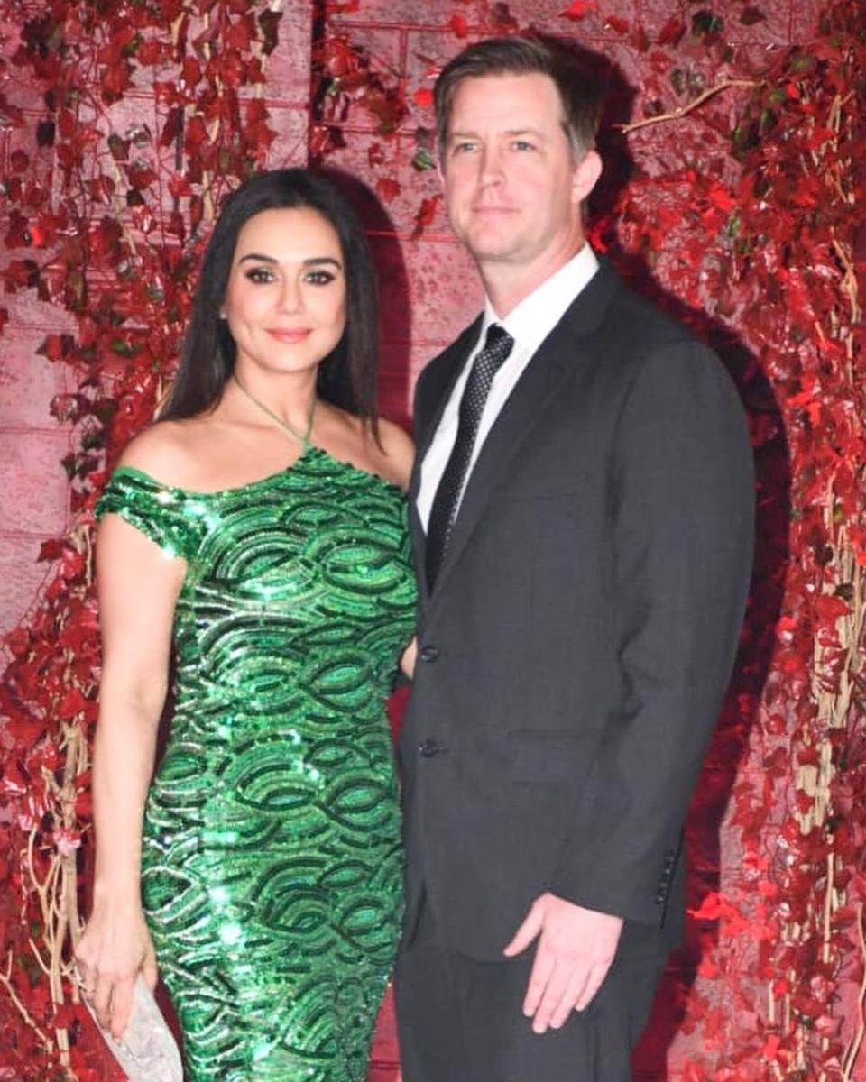 Preity Zinta dan suami (instagram.com/realpz)