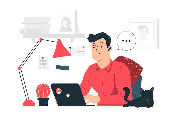 ilustrasi fokus pada kenyataan (freepik.com/storyset)