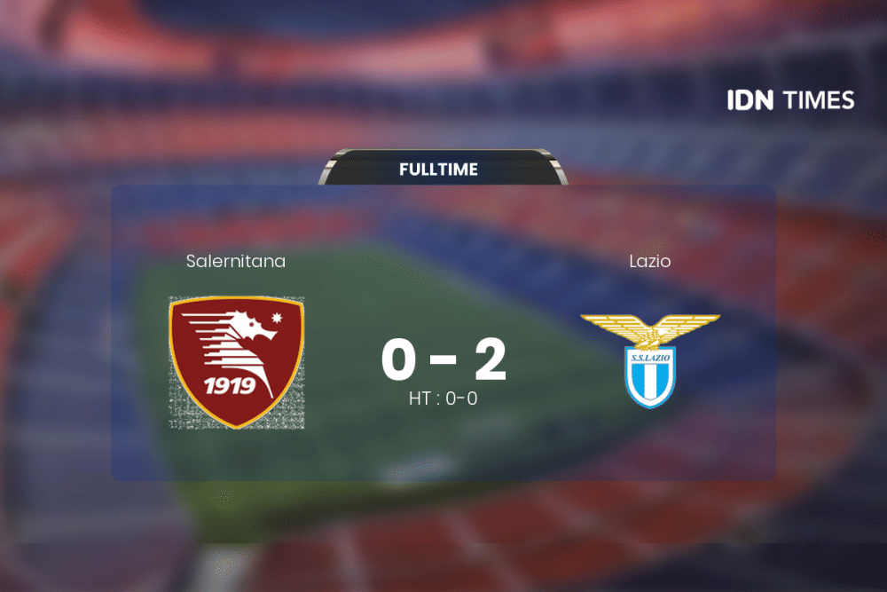 Lazio Permalukan Salernitana di Kandangnya