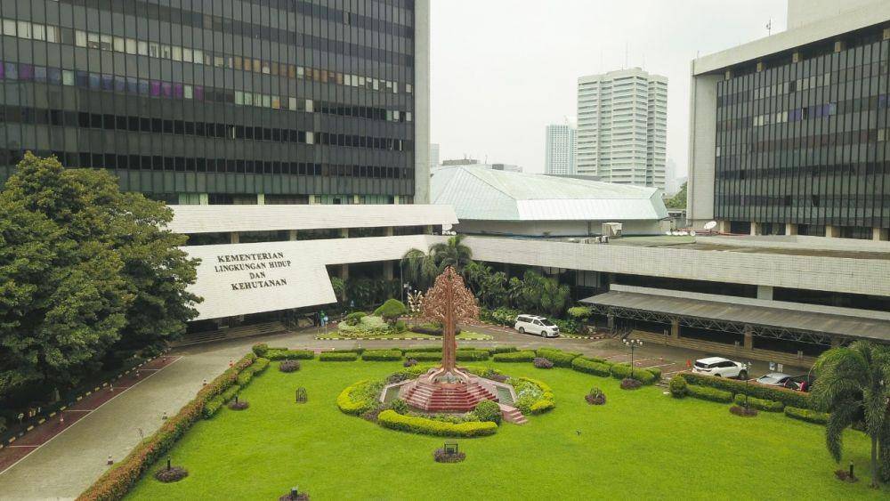 Komplek Kementerian Lingkungan Hidup dan Kehutanan (KLHK) Republik Indonesia (RI) di Jakarta. (Dokumentasi Menlhk)