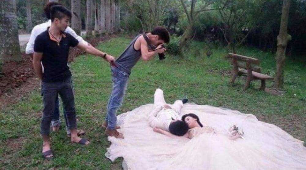 foto di balik prewedding (instagram.com/recehsekaliii)