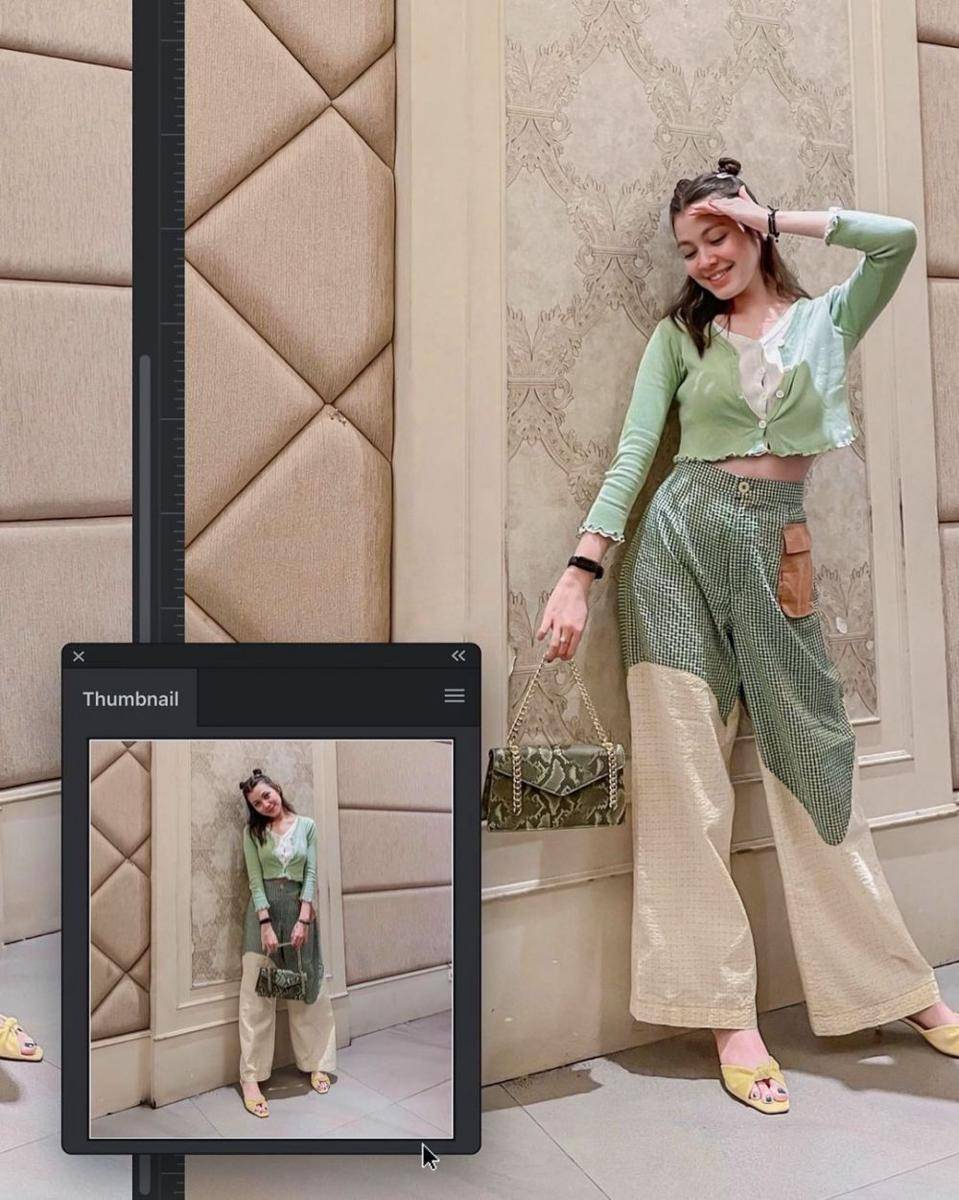 outfit hangout ala Haviza Devi Anjani (instagram.com/havizadevianjani)