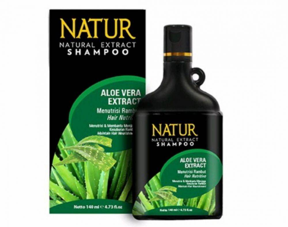 Natural Extract Shampoo Aloe Vera (tokopedia.com/Rajawali Spa and Salon Supplier)