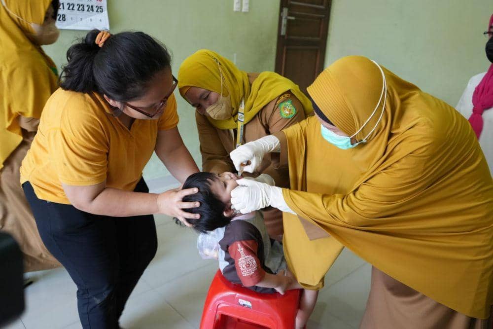 Suasana Sub PIN Polio (Dok. Istimewa)