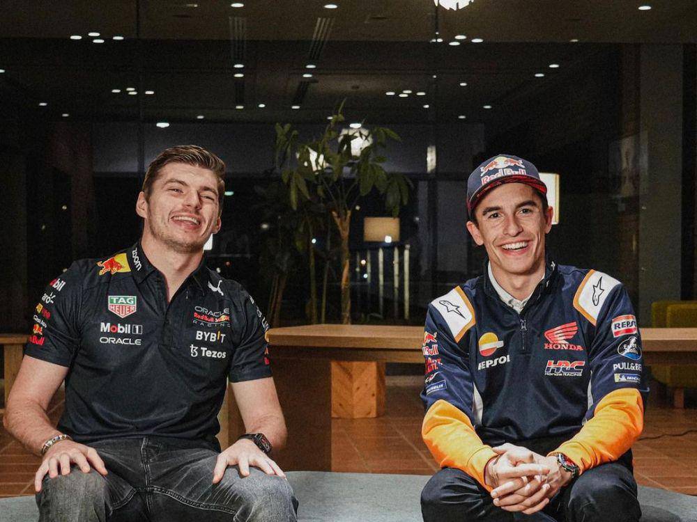 Marc Marquez dan Max Verstappen (instagram.com/marcmarquez93)