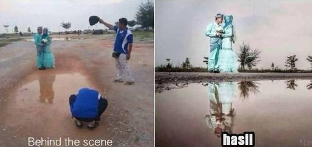 foto di balik prewedding (instagram.com/komersial.beract)