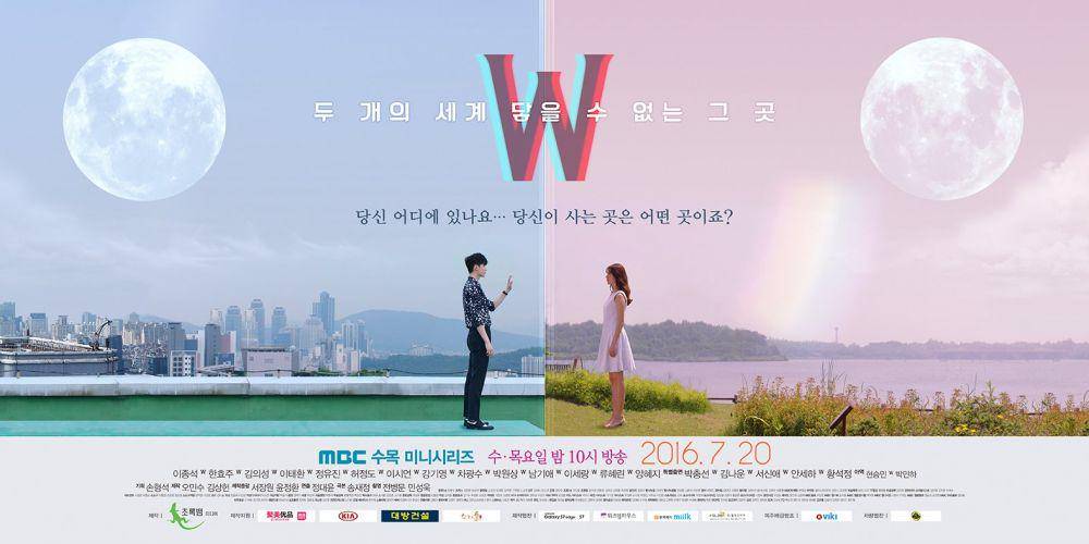 poster drama W: Two Worlds (dok. MBC/W: Two Worlds)