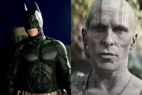 Christian Bale (dok. Warner Bros/The Dark Knight | dok. Marvel/Thor: Love and Thunder)