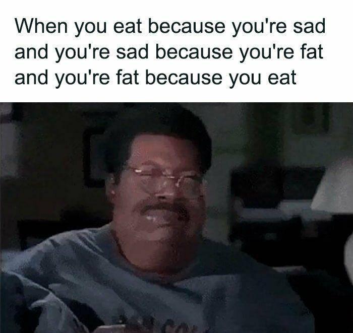 meme perjuangan diet (instagram.com/wieght.lossinspiration)