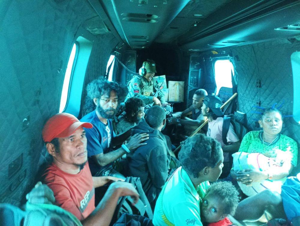 Jadi Target Kelompok Bersenjata, 18 Warga Dievakuasi dari Nduga Papua