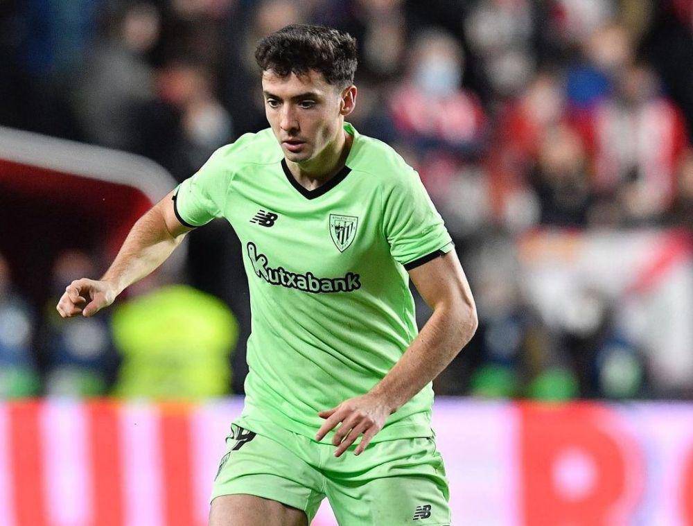 Oier Zarraga saat memperkuat Athletic Bilbao. (instagram.com/oierzarraga4)