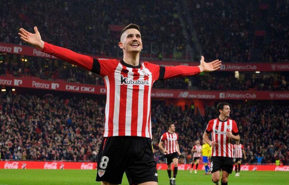 Oihan Sancet saat membela Athletic Bilbao. (instagram.com/o.sancet)
