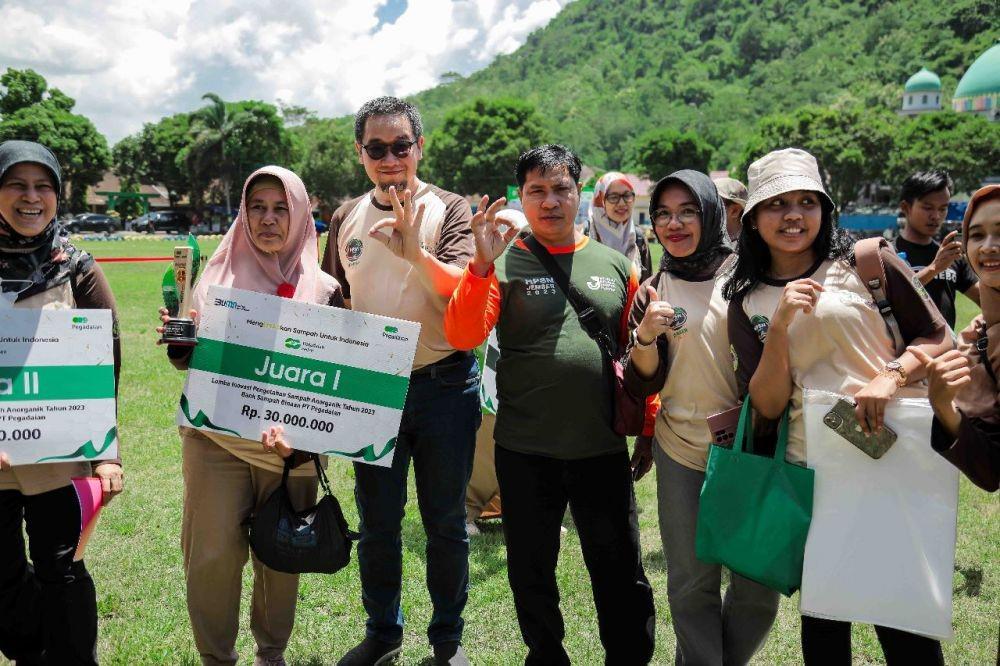 Gelar HPSN 2023, Pegadaian 'Mengemaskan' Sampah di Kabupaten Jember