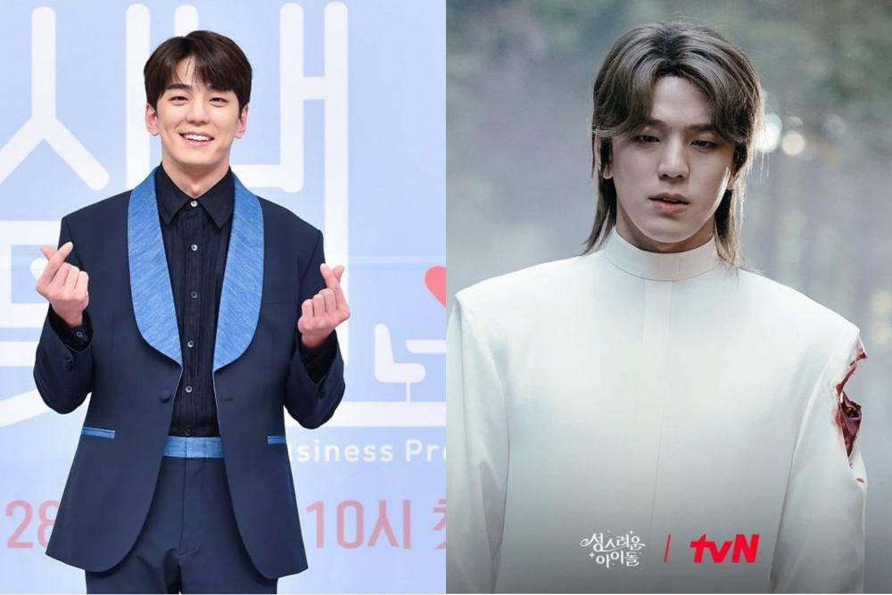 Kim Min Kyu di drama Business Proposal (instagram.com/sbsdrama.official) | Kim Min Kyu di drama The Heavenly Idol (instagram.com/tvn_drama)