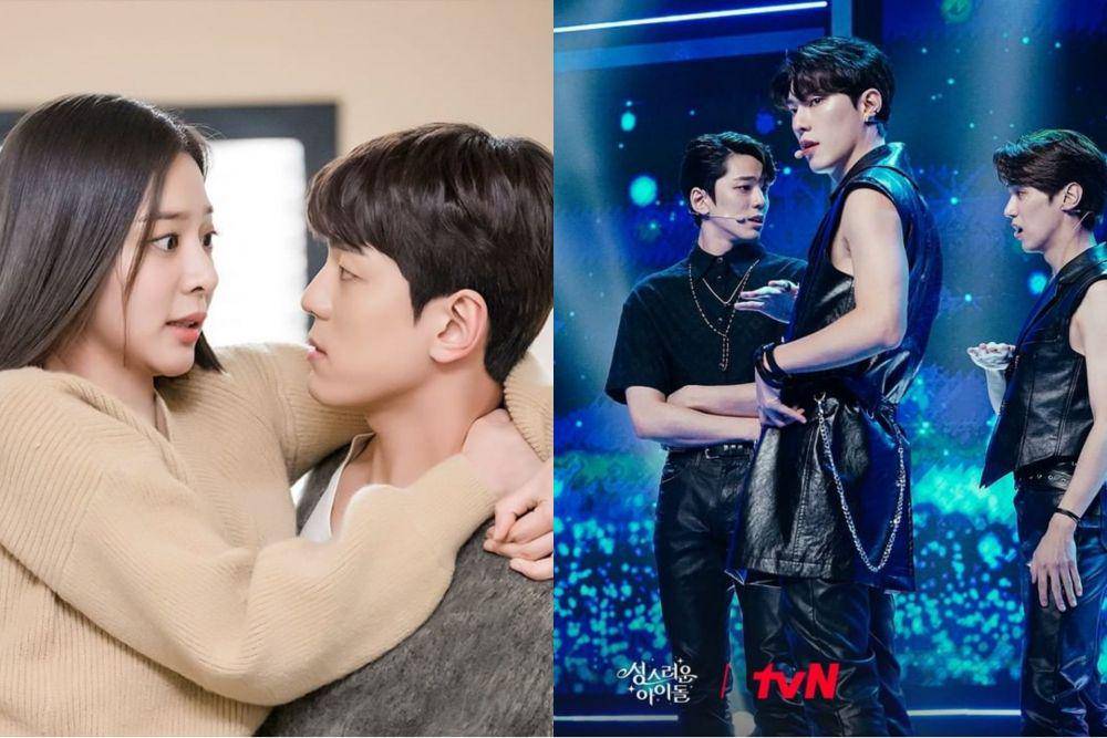 cuplikan drama Business Proposal (instagram.com/sbsdrama.official) | cuplikan drama The Heavenly Idol (instagram.com/tvn_drama)