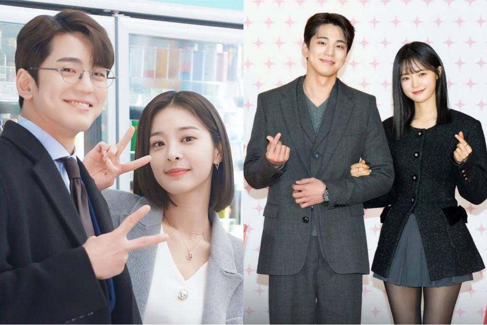 Kim Min Kyu dan Seol In Ah di drama Business Proposal (instagram.com/sbsdrama.official) | Kim Min Kyu dan Go Bo Gyeol di konferensi pers drama The Heavenly Idol (instagram.com/tvn_drama)