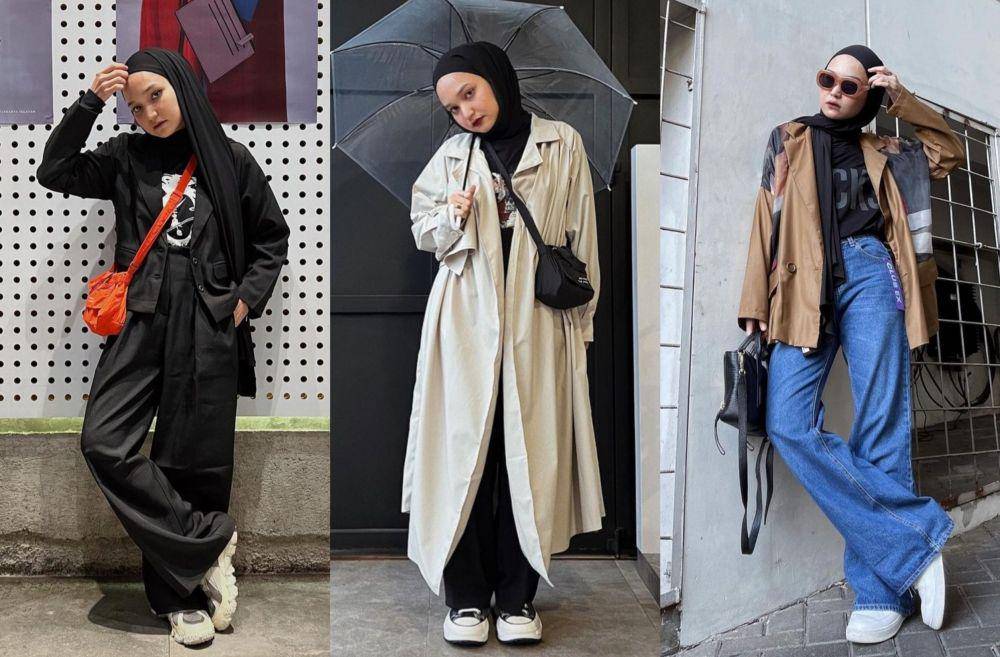10 OOTD Blazer untuk ke Kantor ala Soraya Ulfa, Gayanya Hype