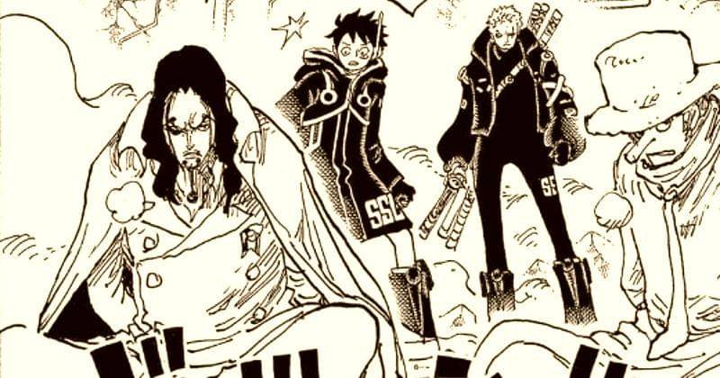 Rob Lucci dan Kaku meminta Luffy dan Zoro melepaskan mereka. (mangaplus.shueisha.co.jp/One Piece)