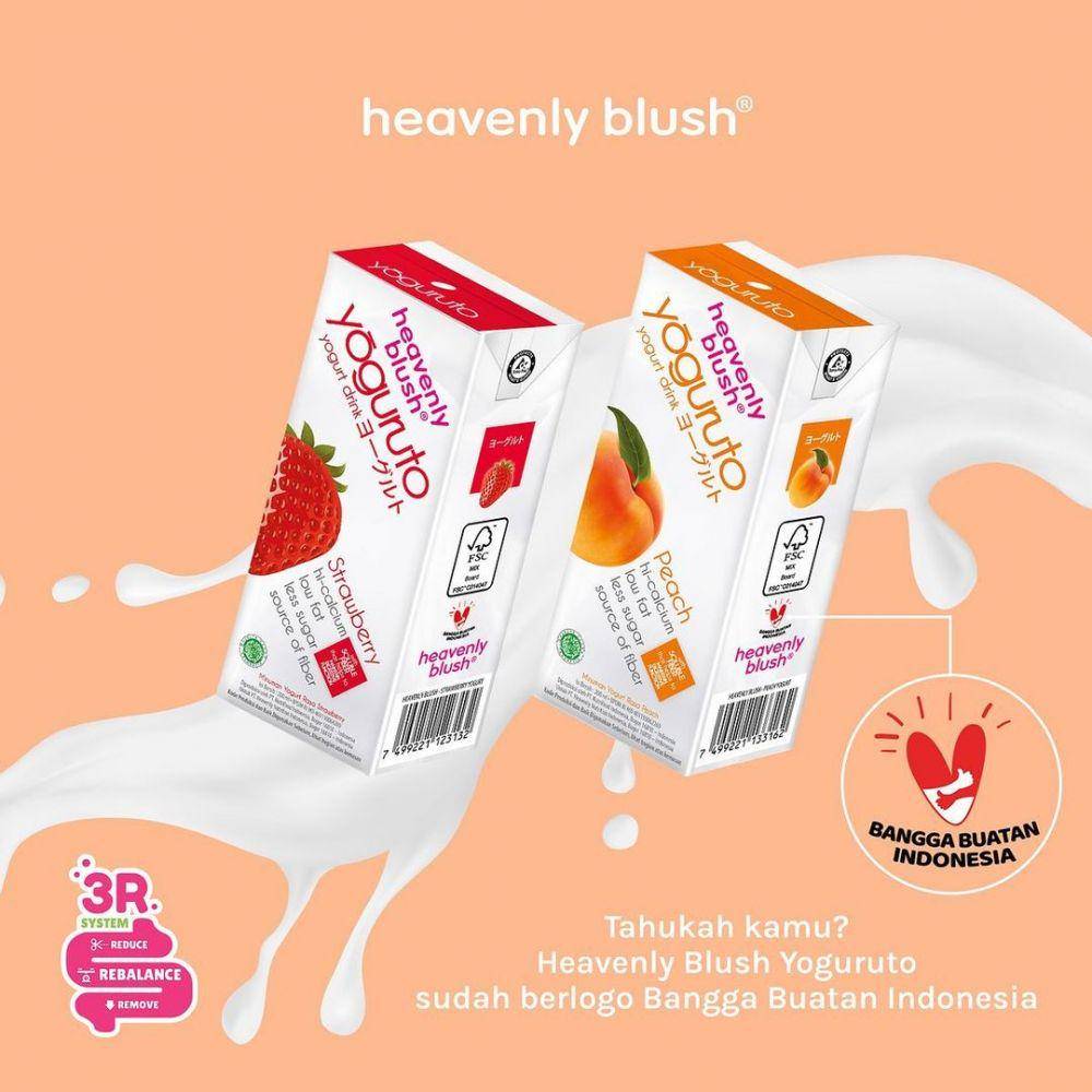 Heavenly Blush Yogurt Drink To Go Peach (instagram.com/heavenlyblushyogurt)