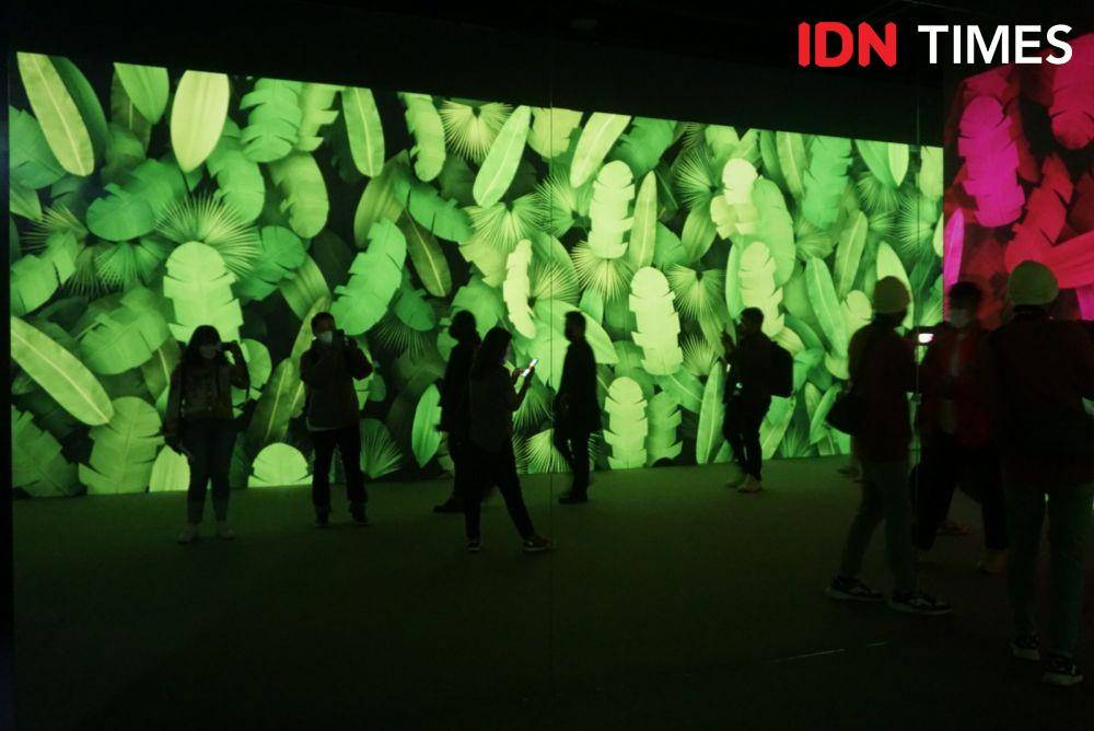 Suasana di ARTE Museum Hong Kong yang berada di K11 Atelier King's Road. (IDN Times/Lia Hutasoit)