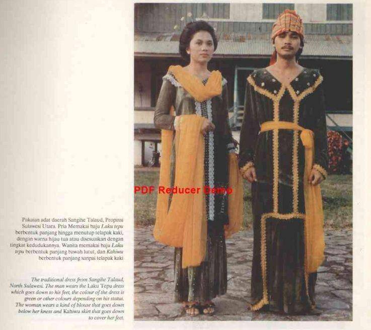 Pakaian adat Laku Tepu (pustaka.kebudayaan.kemdikbud.go.id)