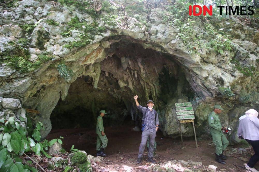Kementerian Lingkungan Hidup dan Kehutanan (KLHK) komitmen dalam pengembangan potensi wisata Gua Tapak Raja di kawasan Ibu Kota Negara (IKN) Nusantara, Selasa (21/2/2023). (IDN Times/dok)