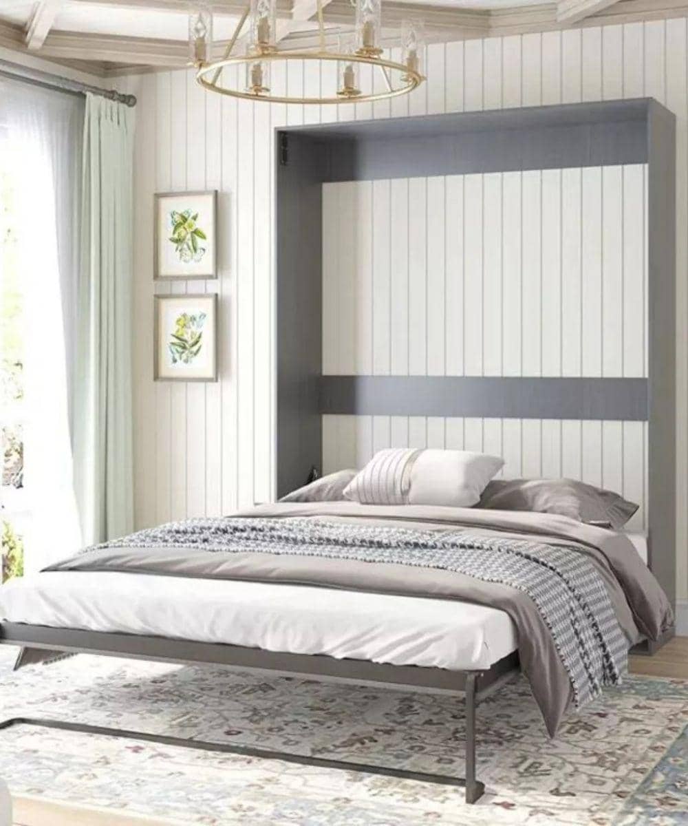 ilustrasi kamar tidur dengan murphy bed (homesandgardens.com)