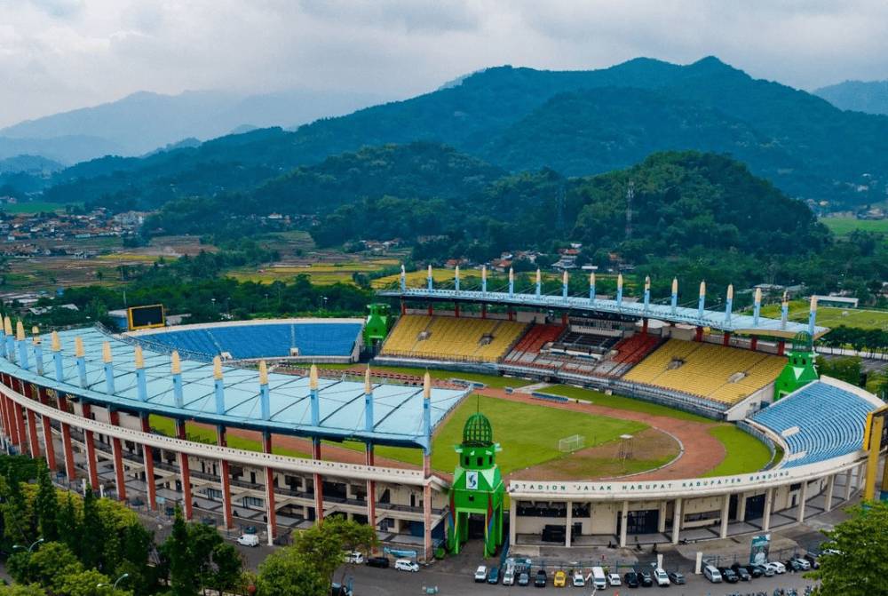 potret Stadion Si Jalak Harupat (Instagram/wibisono.ari)