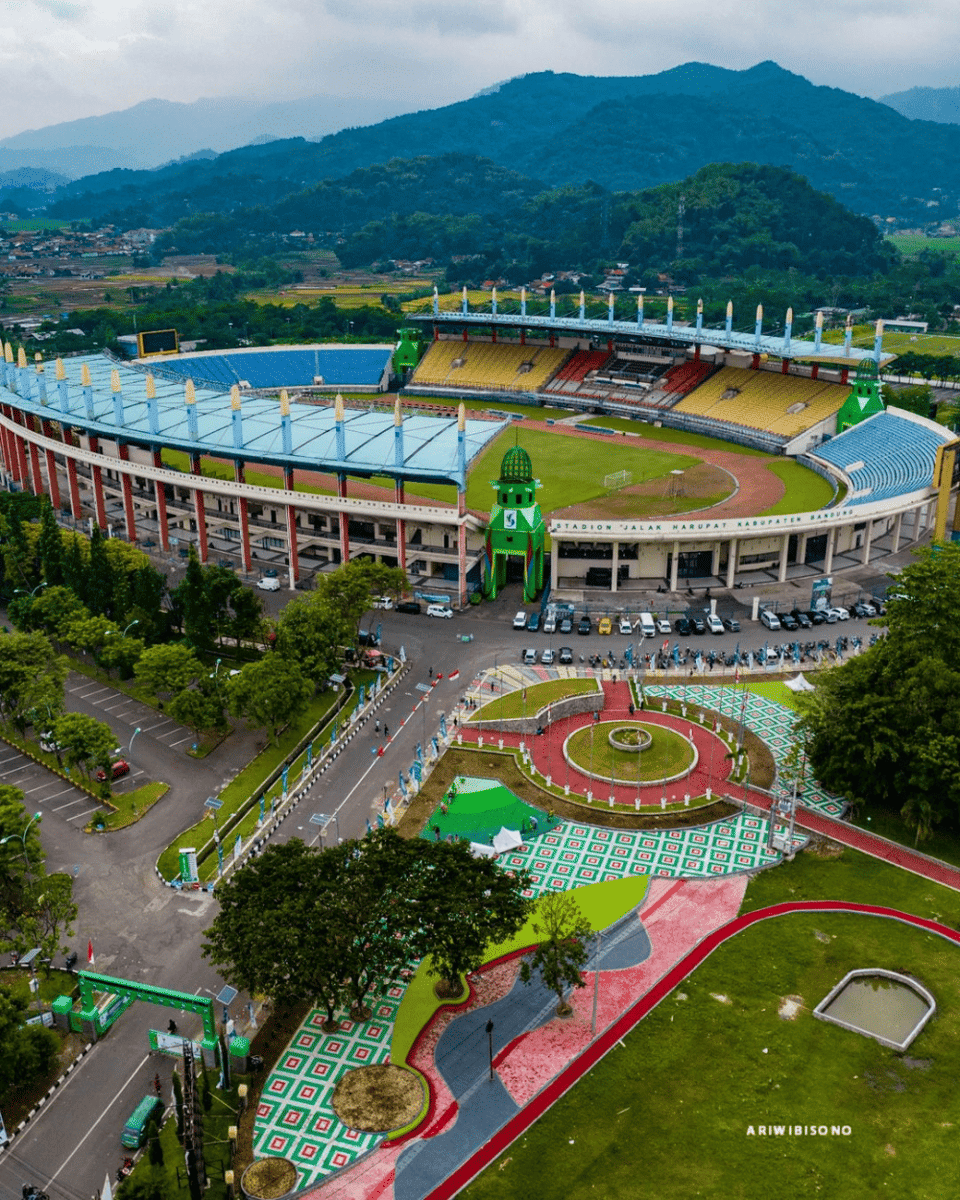 potret Stadion Si Jalak Harupat (Instagram/wibisono.ari)