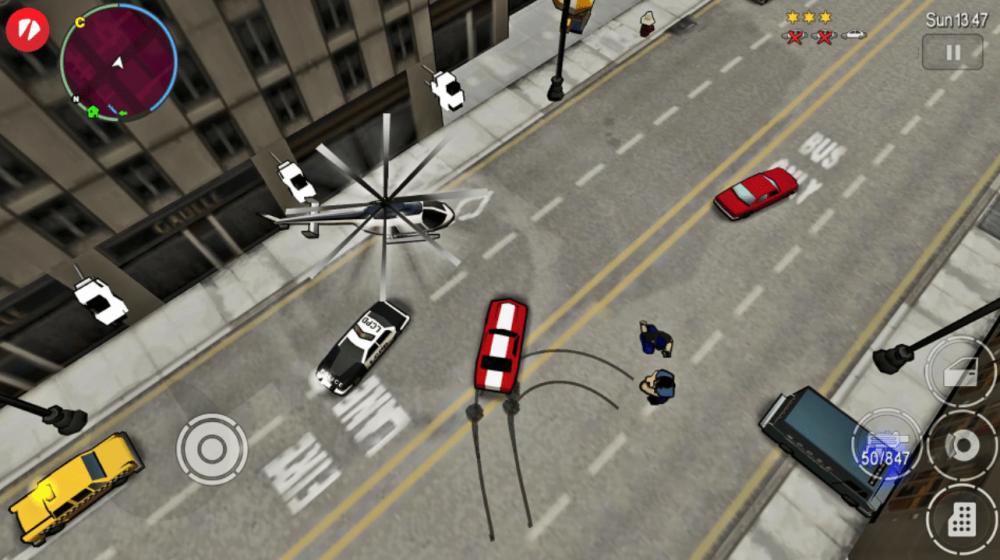 gameplay GTA: Chinatown Wars di Android (dok. Rockstar Games/ GTA: Chinatown Wars)