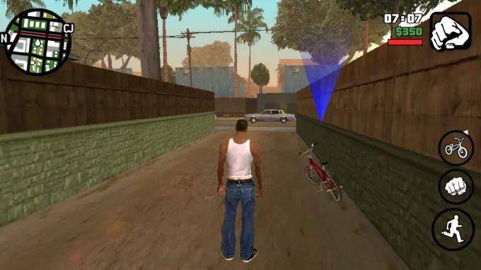 Gameplay GTA: San Andreas di Android (dok. Rockstar Games/GTA: San Andreas)