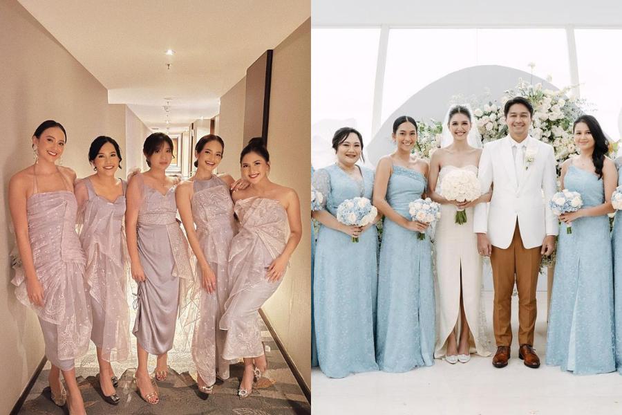 Seragam Bridesmaid Bermaterial Brokat Satin, Pancarkan Kesan Memesona