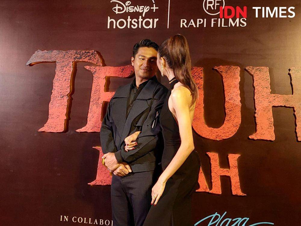 Mikha dan Deva di Series Teluh Darah, di Plaza Indonesia, pada Selasa (21/2/2023) (IDN Times/Erfah Nanda)