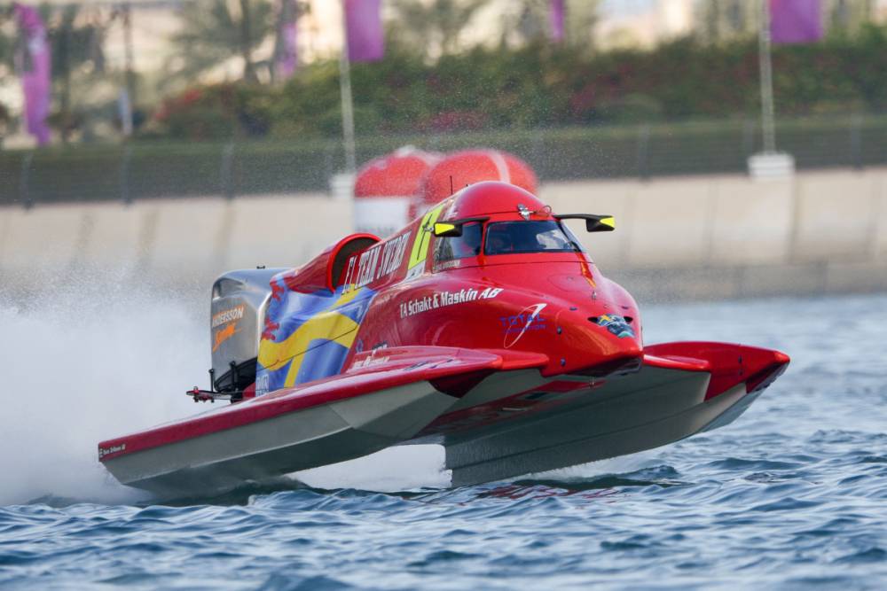 Jonas Andersson, pembalap F1H2O asal Swedia (f1h2o.com/Aek Rejs)