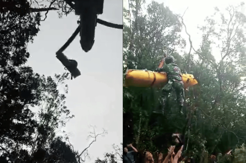 Dramatis! Kapolda Jambi Irjen Rusdi Hartono Berhasil Dievakuasi