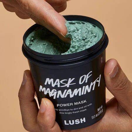 Masker wajah pria, Lush Mask of Magnaminty (lushusa.com)