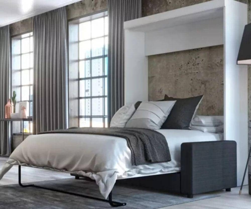 ilustrasi kamar tidur dengan murphy bed (homesandgardens.com)