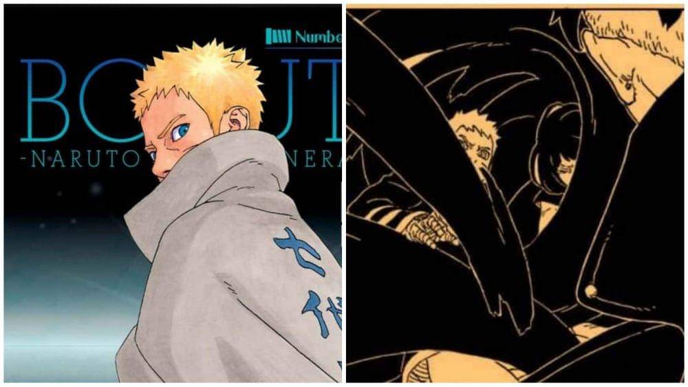Naruto dijebak oleh Kawaki. (Dok. Shueisha/Boruto: Naruto Next Generations)