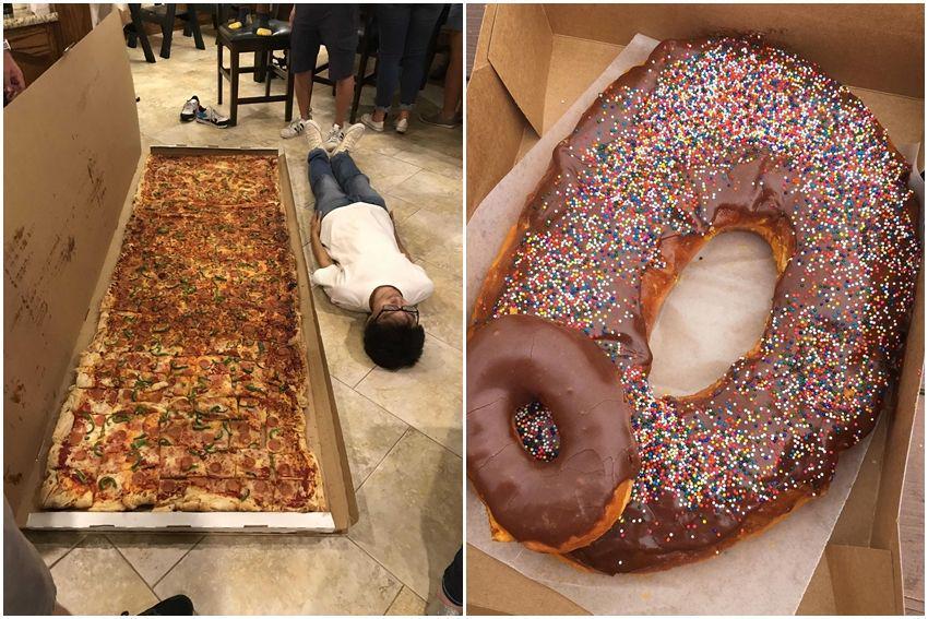10 Potret Makanan Unik dengan Porsi Raksasa, Auto Kenyang!