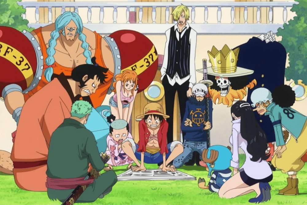para kru Bajak Laut Topi Jerami (dok. Toei Animation/One Piece)