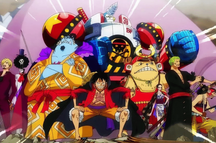 para kru Bajak Laut Topi Jerami (dok. Toei Animation/One Piece)