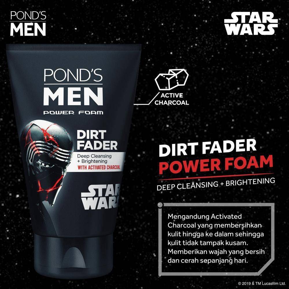 Masker wajah pria, Pond’s Men Powder Mask Dirt Fader (shopee.co.id/unileverindonesia)