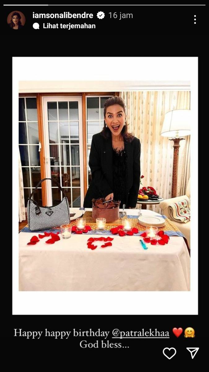 unggahan Sonali Bendre (instagram.com/iamsonalibendre)